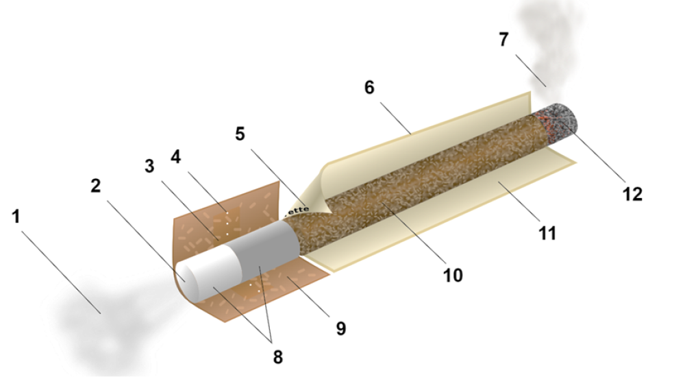 Contaminación ocasionada por microplásticos y metales pesados presentes en las colillas de cigarros