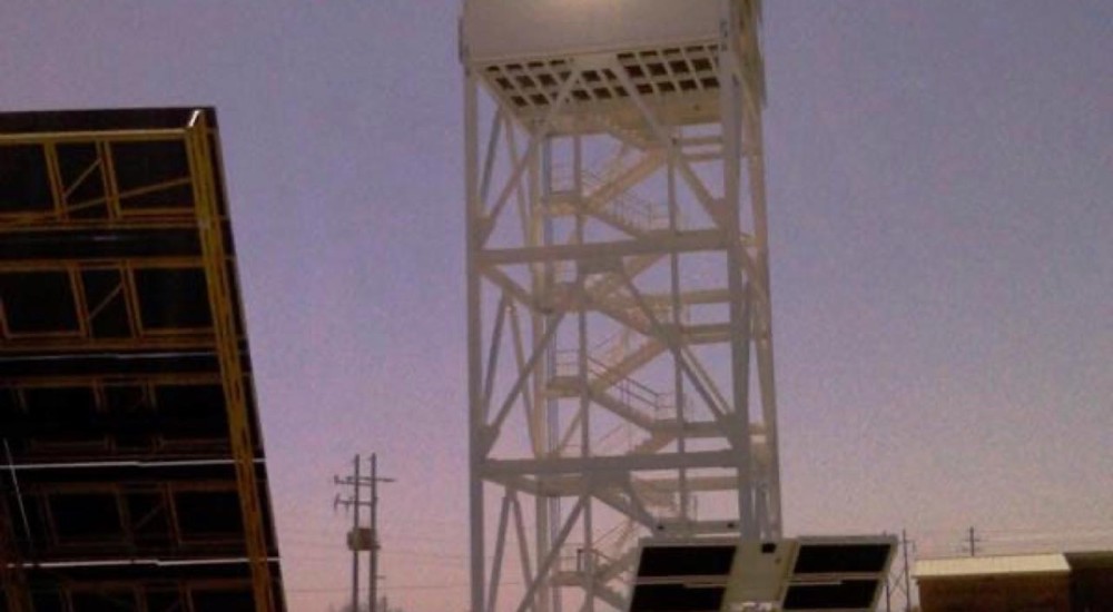 Mandala solar para generar electricidad