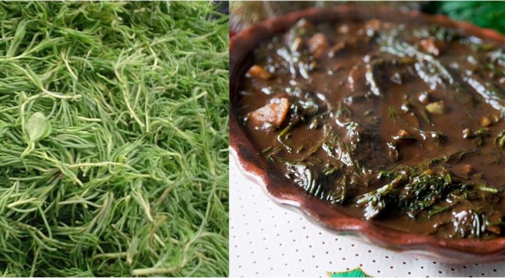 Un platón de romeritos