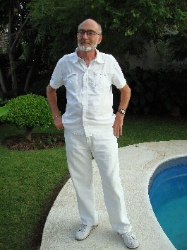 Kurt Bernardo Wolf en Cuernavaca. Muchos lo recuerdan vestido de blanco
