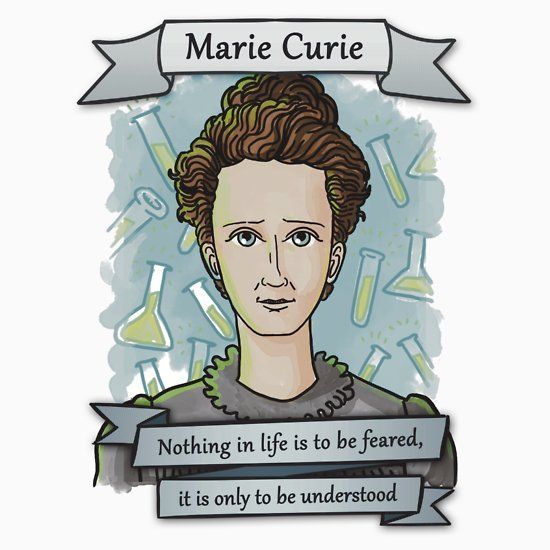 Figura 2. Marie Curie (1867-1934). Fuente: Pinterest