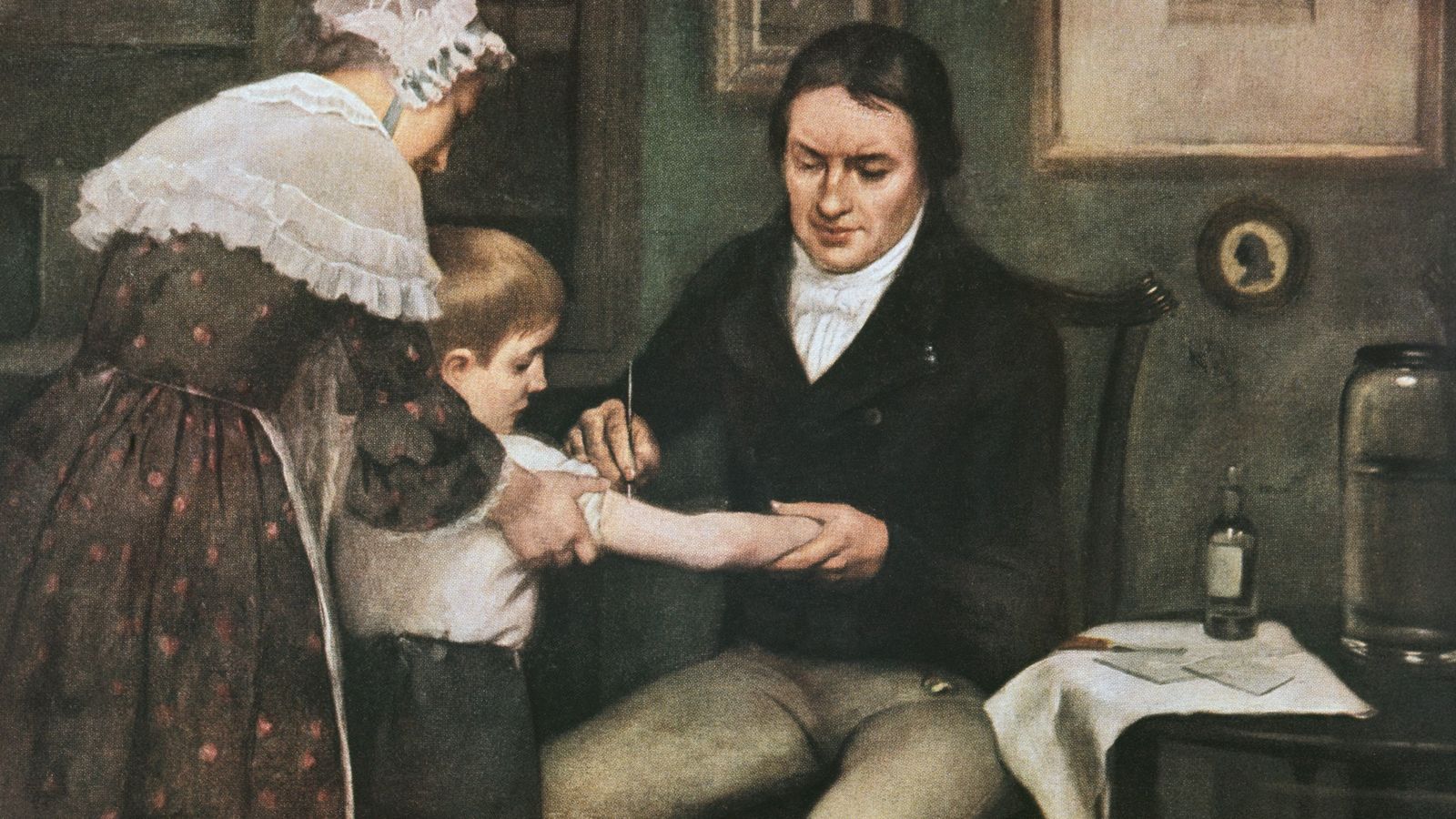 Figura 2. Edward Jenner (1749-1823), descubridor del principio básico de una vacuna. Tomada de: https://es.wikipedia.org/wiki/Edward_Jenner